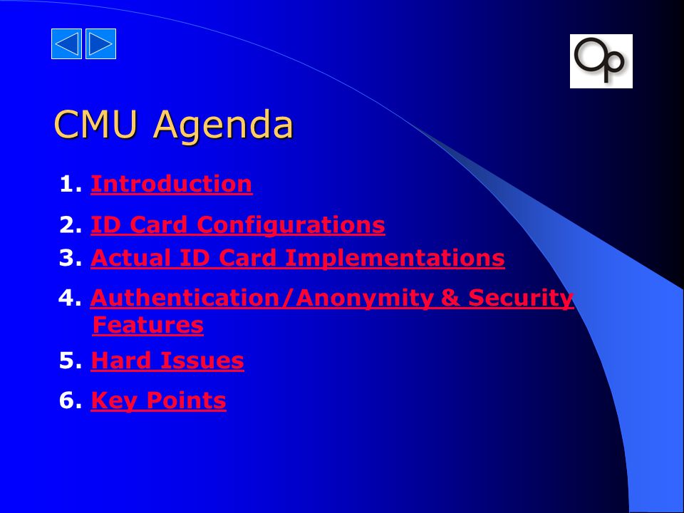 Carnegie Mellon Id Card