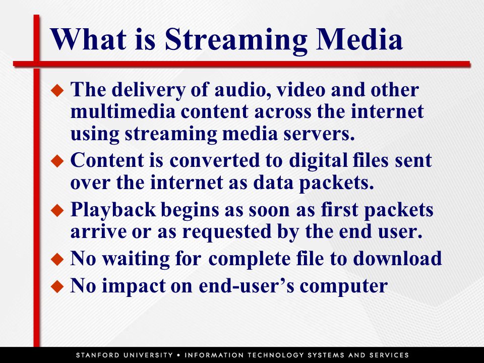 Streaming media, Definition, History, & Facts