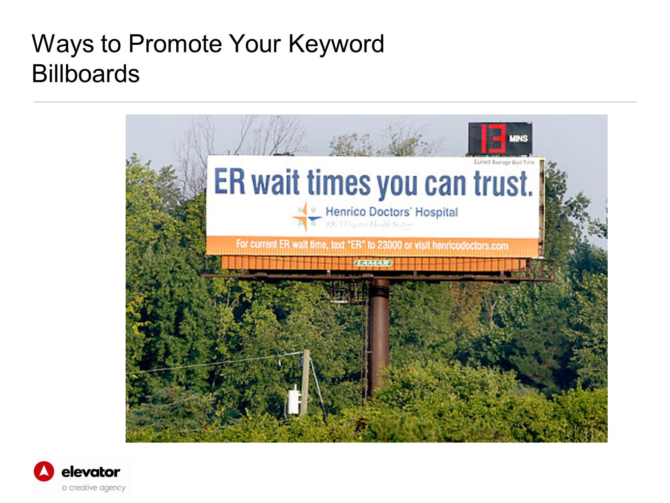 Ways to Promote Your Keyword Billboards