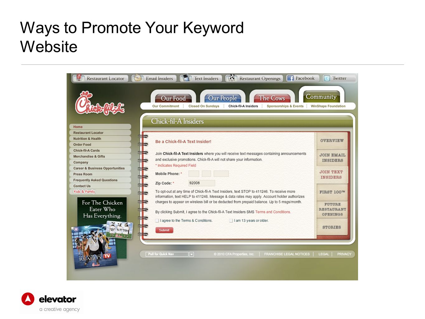 Ways to Promote Your Keyword Website
