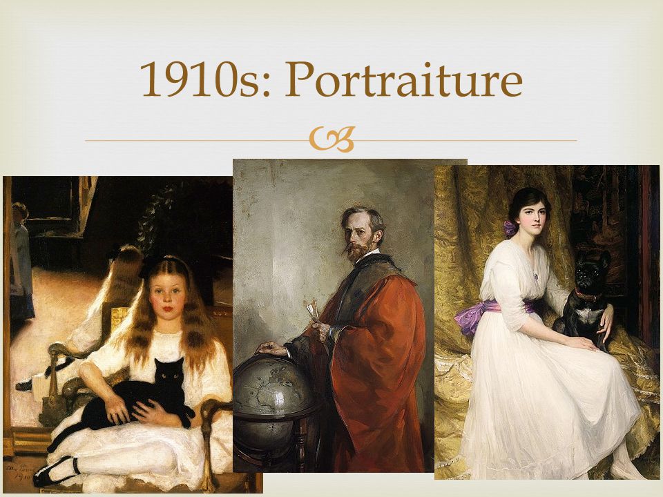  1800s: Portraiture