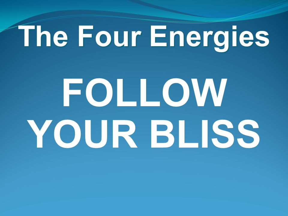 the four energies finding your life career direction and the fuel carreer direction