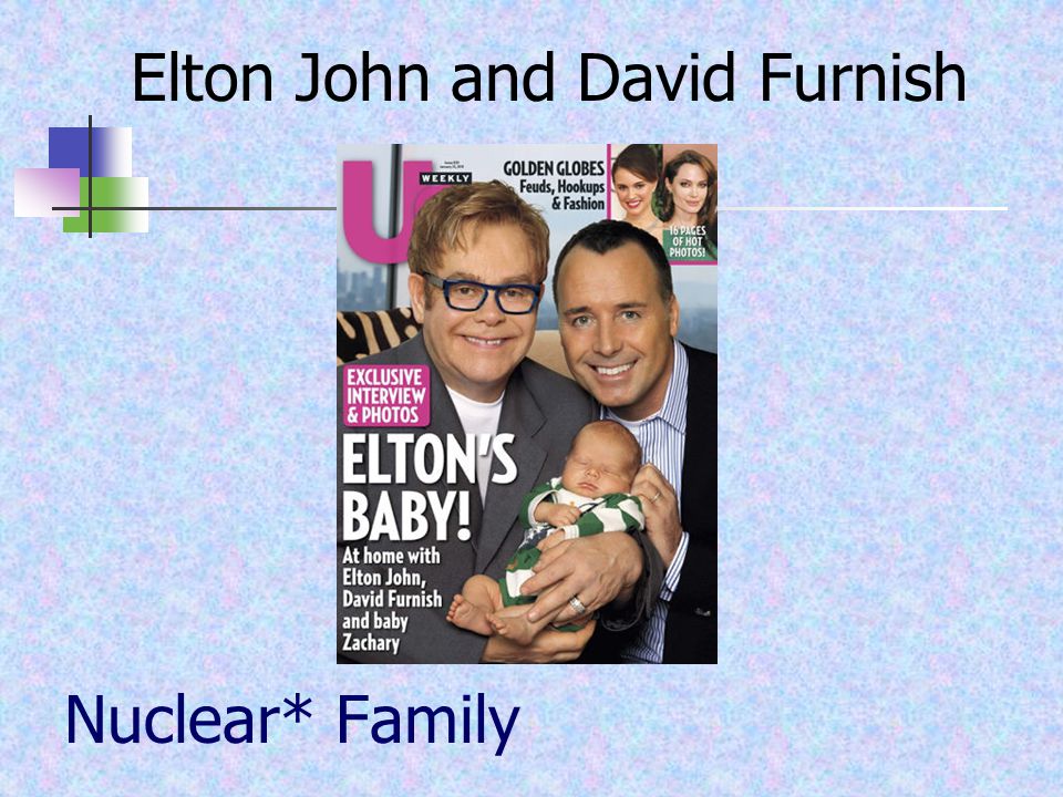 Nuclear* Family Elton John and David Furnish