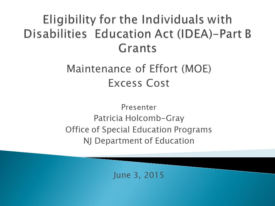 Maintenance Of Effort Moe >> Maintenance Of Effort Moe Excess Cost Presenter Patricia Holcomb Maintenance Of Effort Moe >> Maintenance Of Effort Moe Excess Cost Presenter Patricia Holcomb