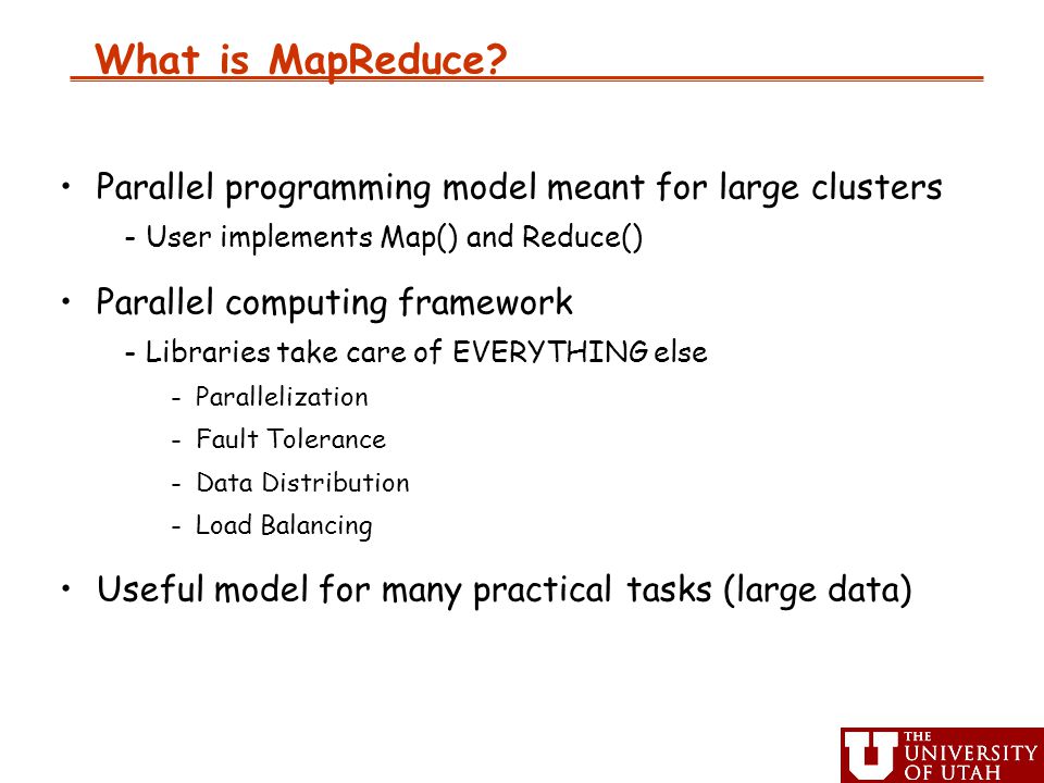 What is MapReduce.