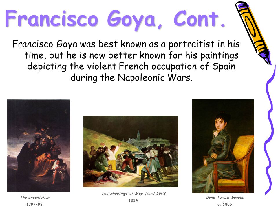 Francisco Goya, Cont.