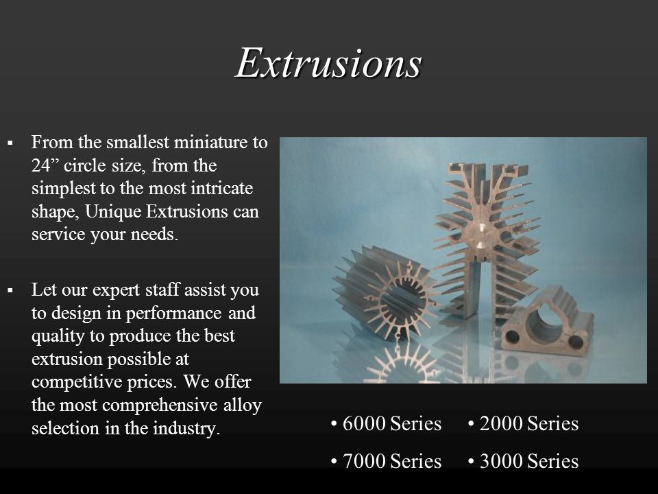 Unique Extrusions, Inc.