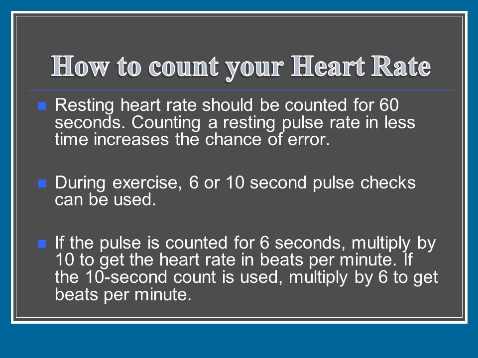 Keeping Track of your Heart Rate. Heart rate is the number of heartbeats per  unit of time, usually expressed as beats per minute. When heart rates are.  - ppt download