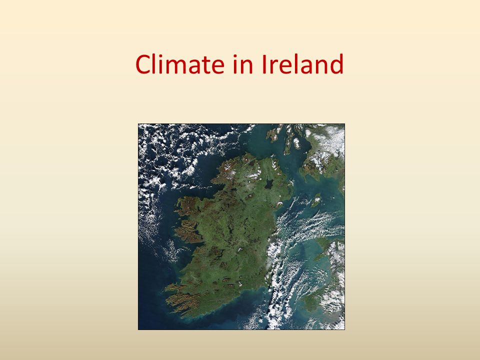 Climate in Ireland