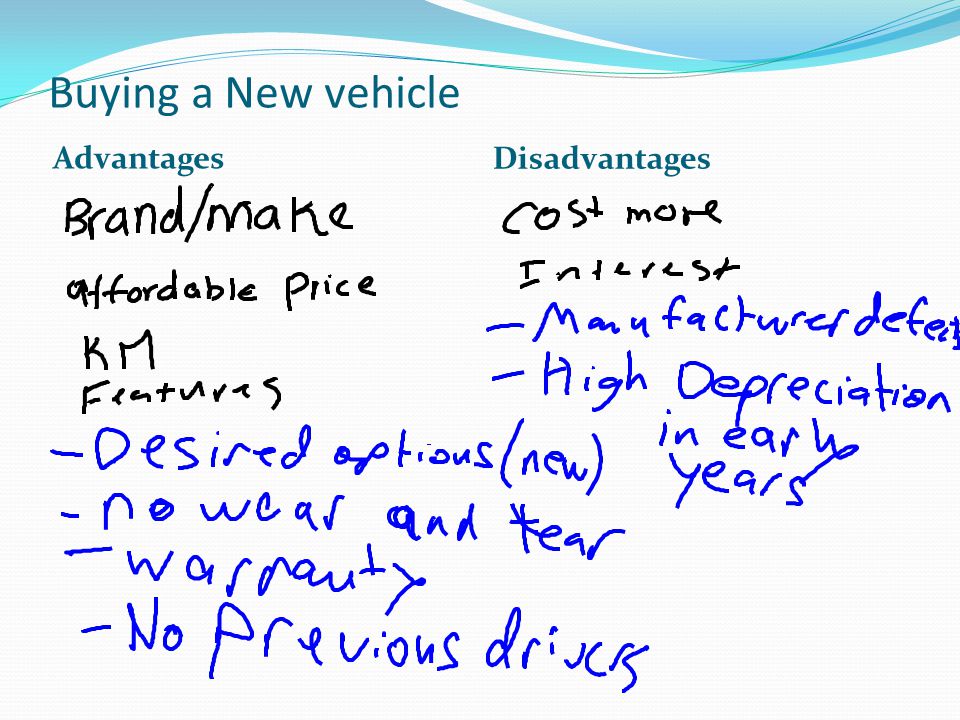 advantages and disadvantages of automobiles