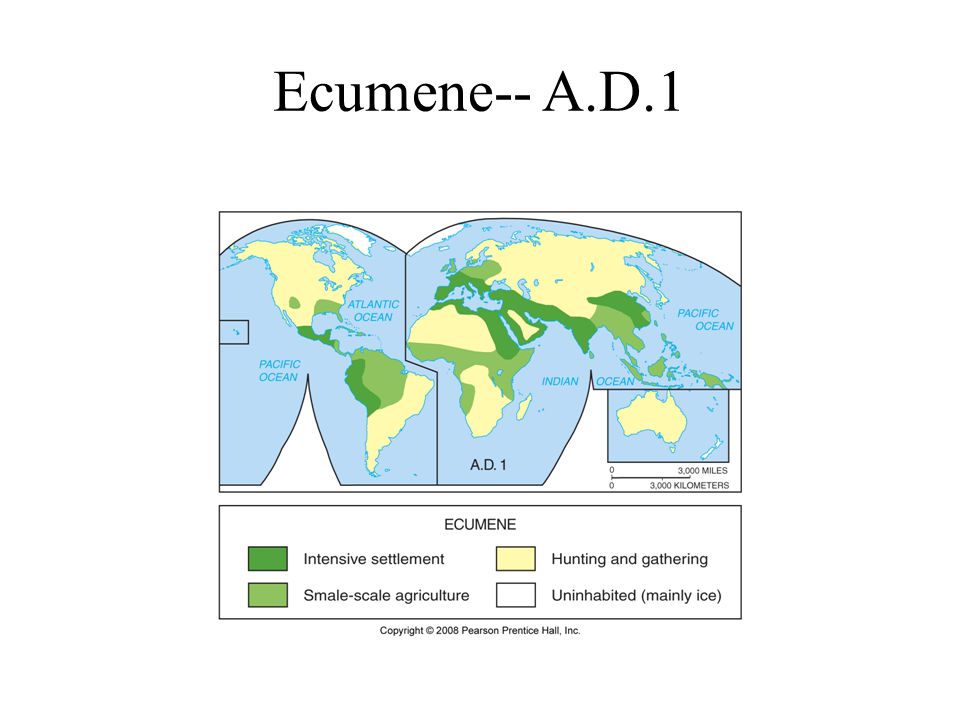 Ecumene-- A.D.1