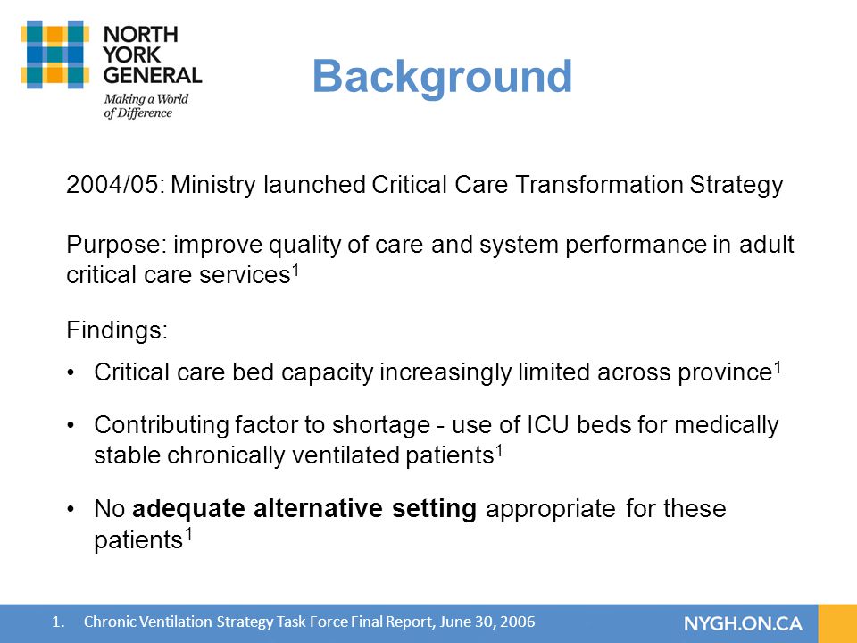 Long Term Mechanical Ventilation Transitioning Patients from CrCU ...