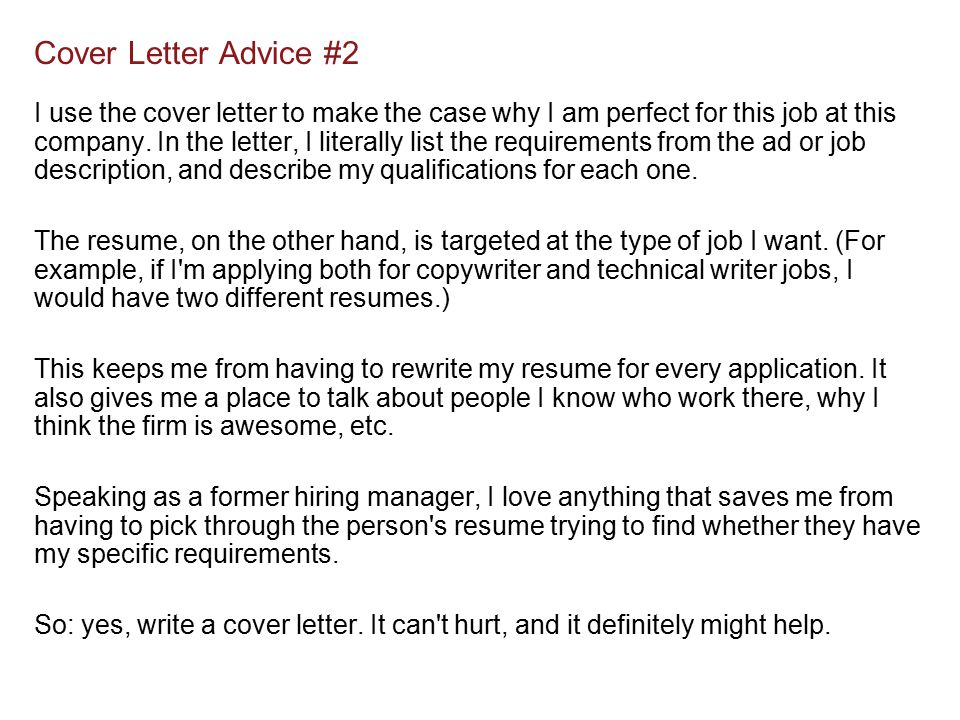 cover letters the hardest letters you never wanted to write ppt
