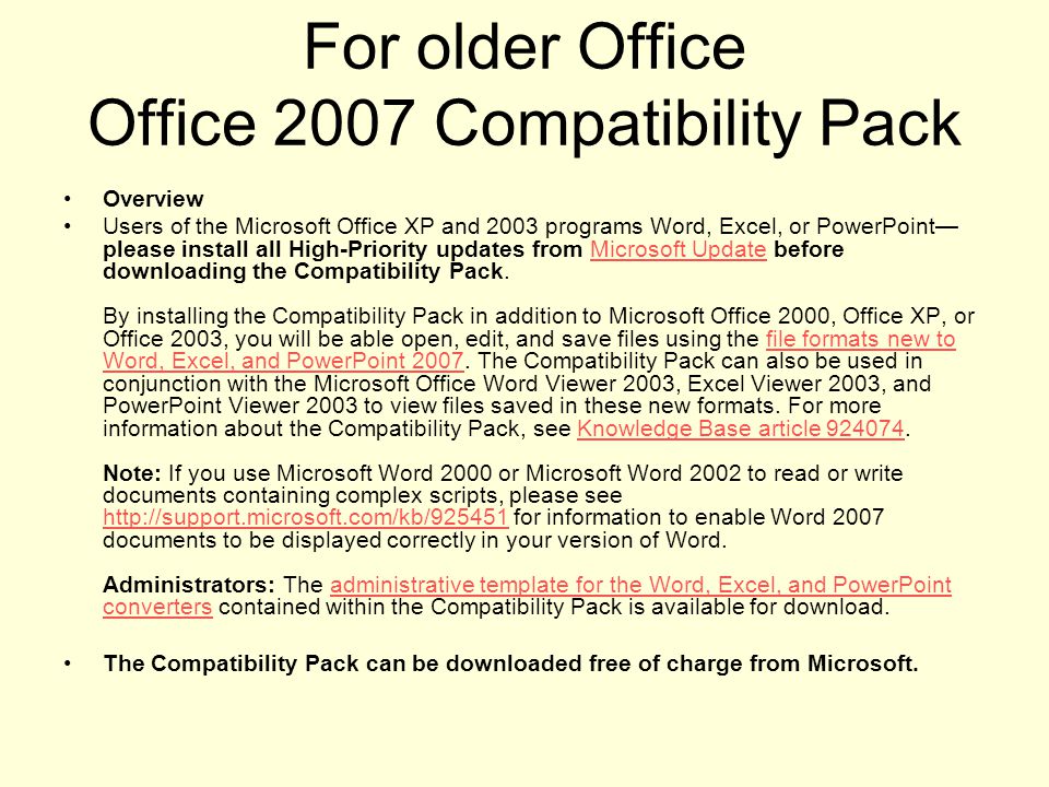 download office compatibility pack 2007 download office compatibility pack 2007