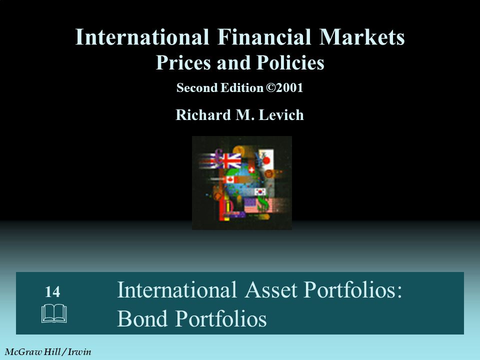 international financial markets prices and policies by richard levich