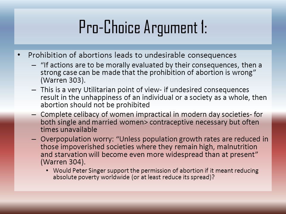 utilitarianism on abortion