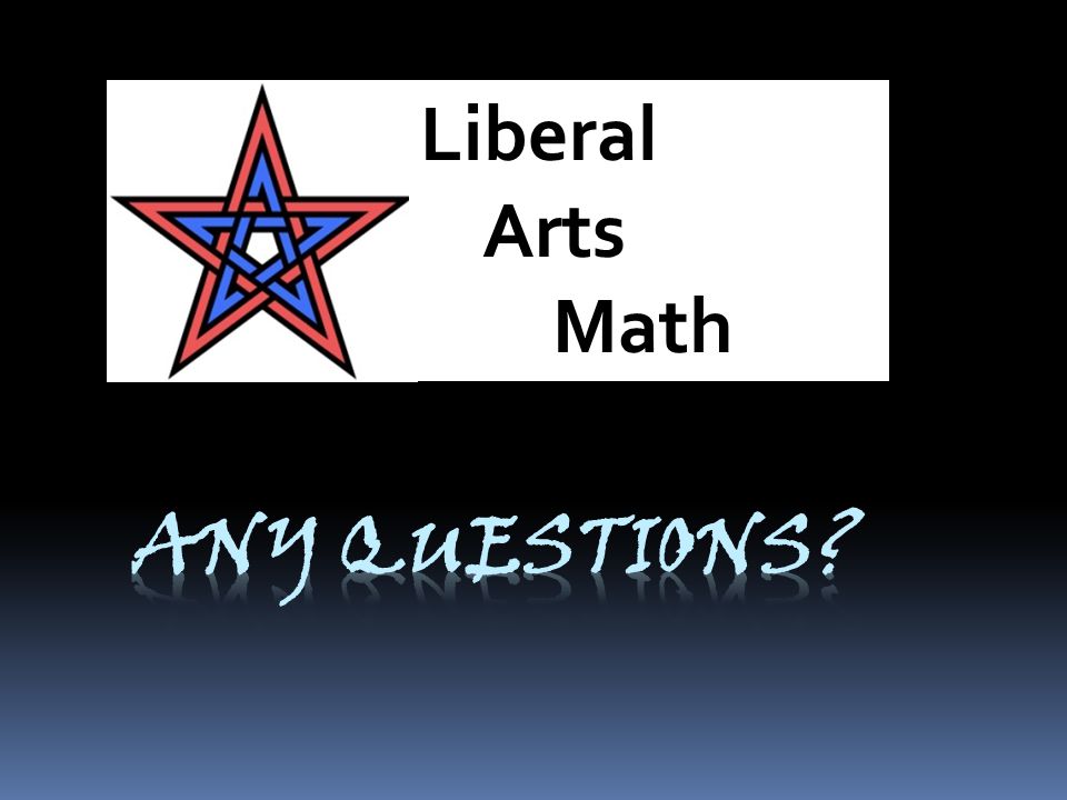 Liberal Arts Math