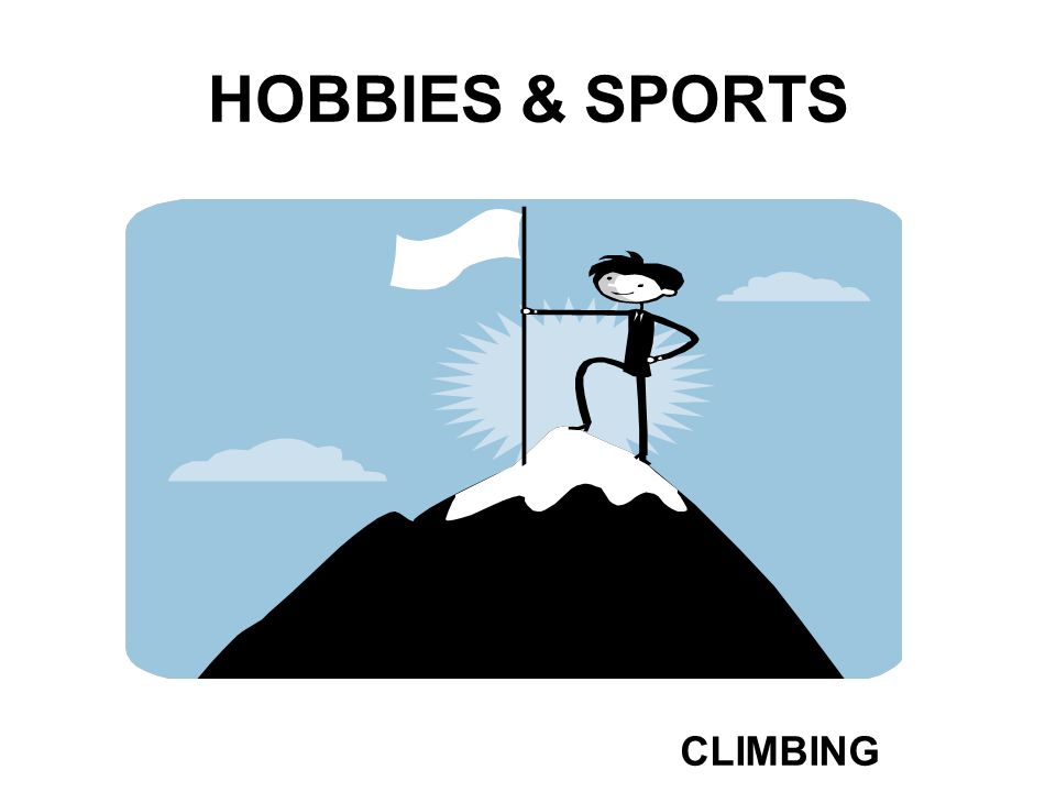 HOBBIES & SPORTS CLIMBING