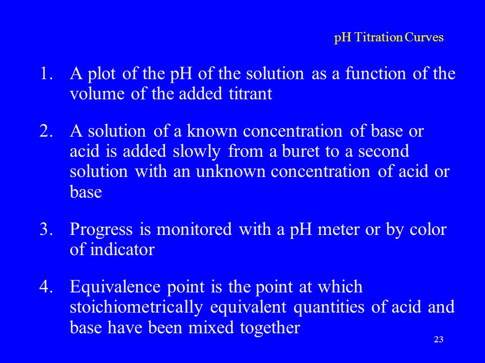 pH Titration Curves 1.