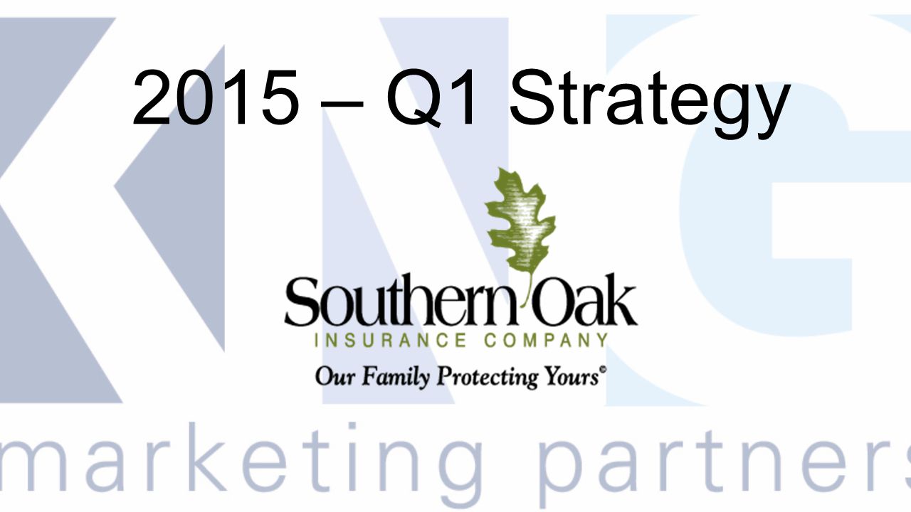 2015 – Q1 Strategy