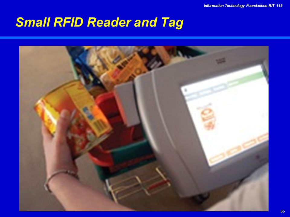 Information Technology Foundations-BIT Small RFID Reader and Tag