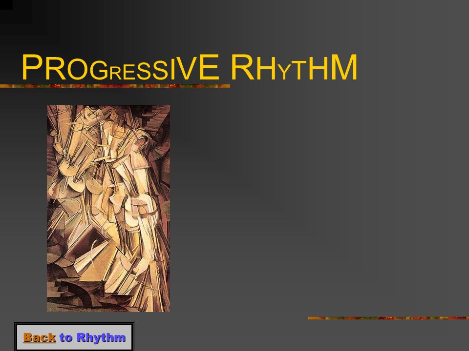 A LTERNATING RHYTHM Back to Rhythm Rhythm
