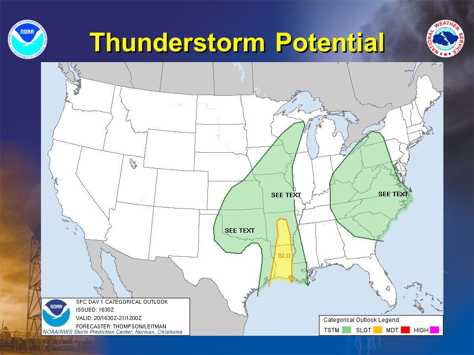 Thunderstorm Potential