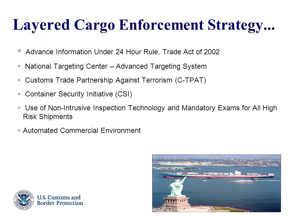 Official Presentation July CBP’s strategy is layered and comprehensive.