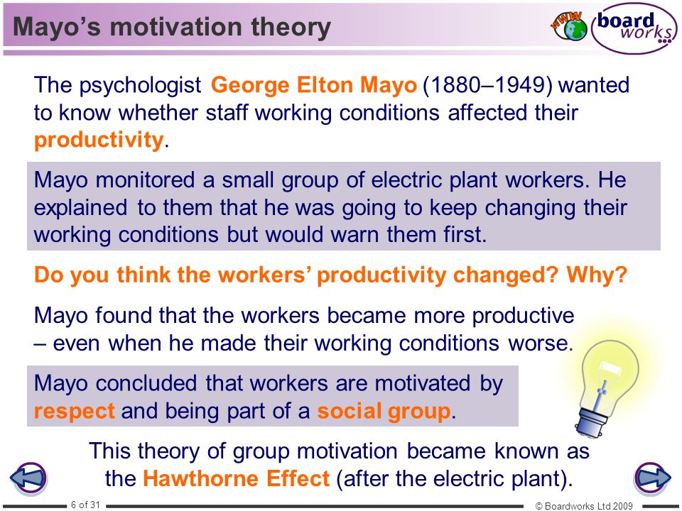 elton mayo theory elton mayo theory