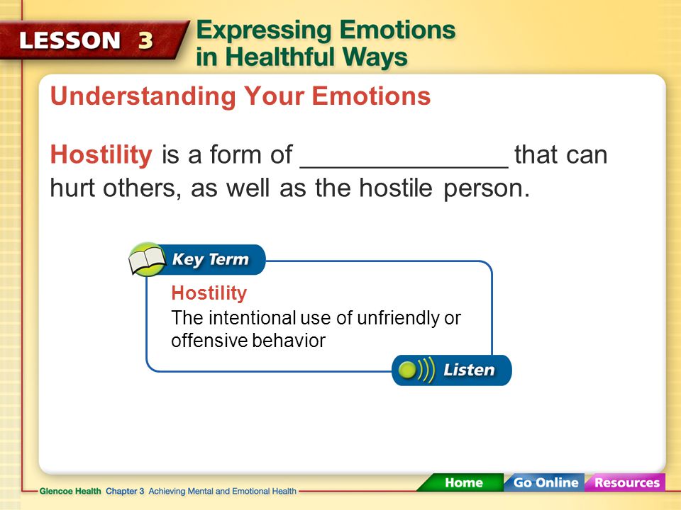 Understanding Your Emotions Common Emotions HappinessSadness Love FearGuilt Anger