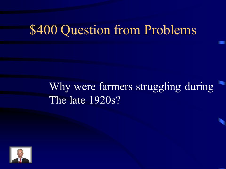 $300 Answer from Problems Americans didn’t think that Hoover Was taking enough steps to end the Great depression.
