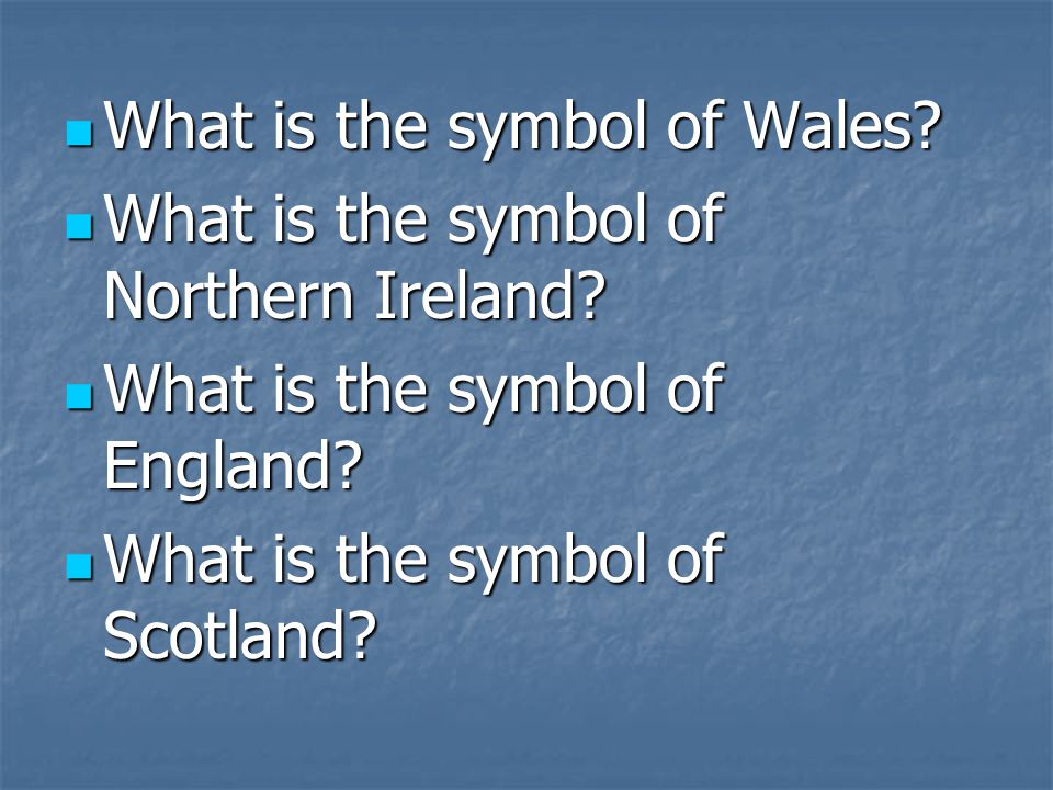 What is the symbol of Wales. What is the symbol of Wales.