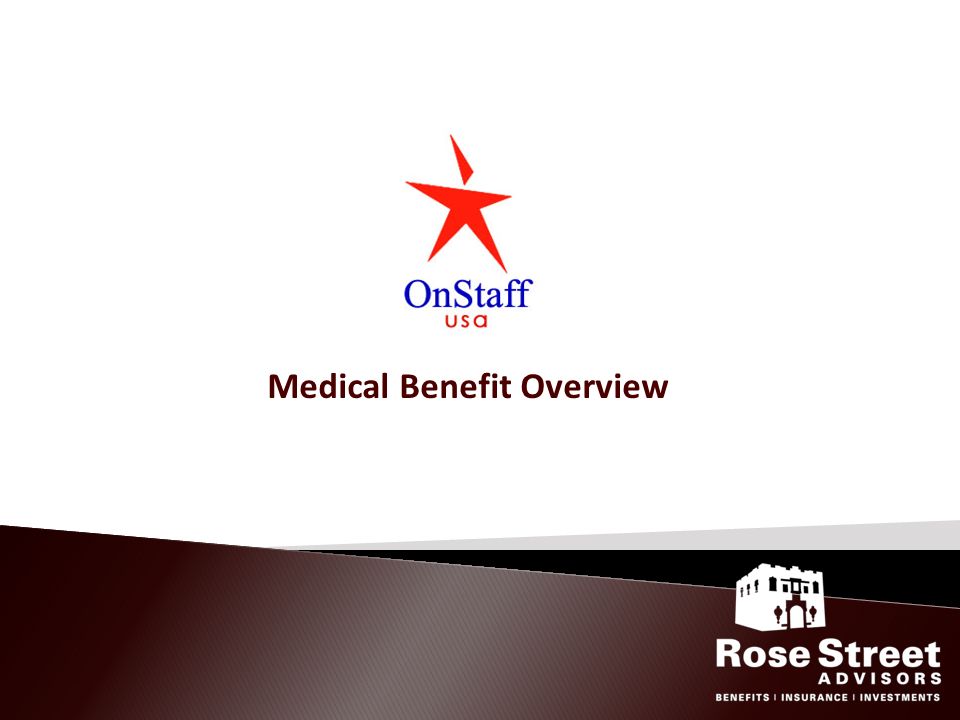 Medical Benefit Overview