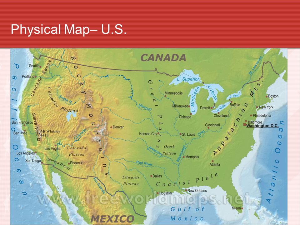U.S. Geography Canadian Regional Geography- video part 2 (8min) 2 