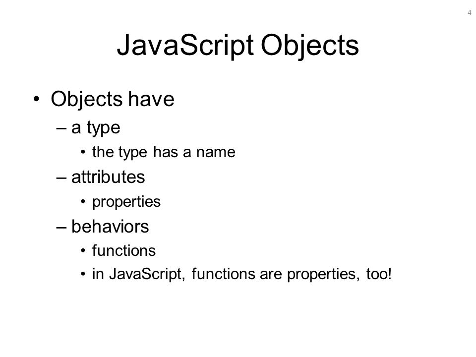6. JavaScript Objects and Object- Oriented Programming (OOP) - ppt download