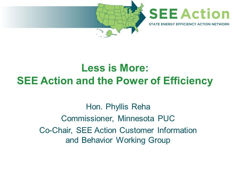 Less is More: SEE Action and the Power of Efficiency Hon.
