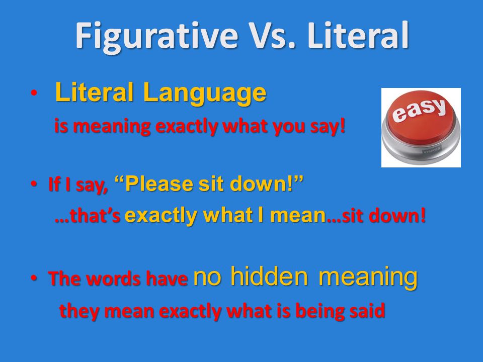 Two Styles Of Language What Are The 2 Styles Of Language Literal