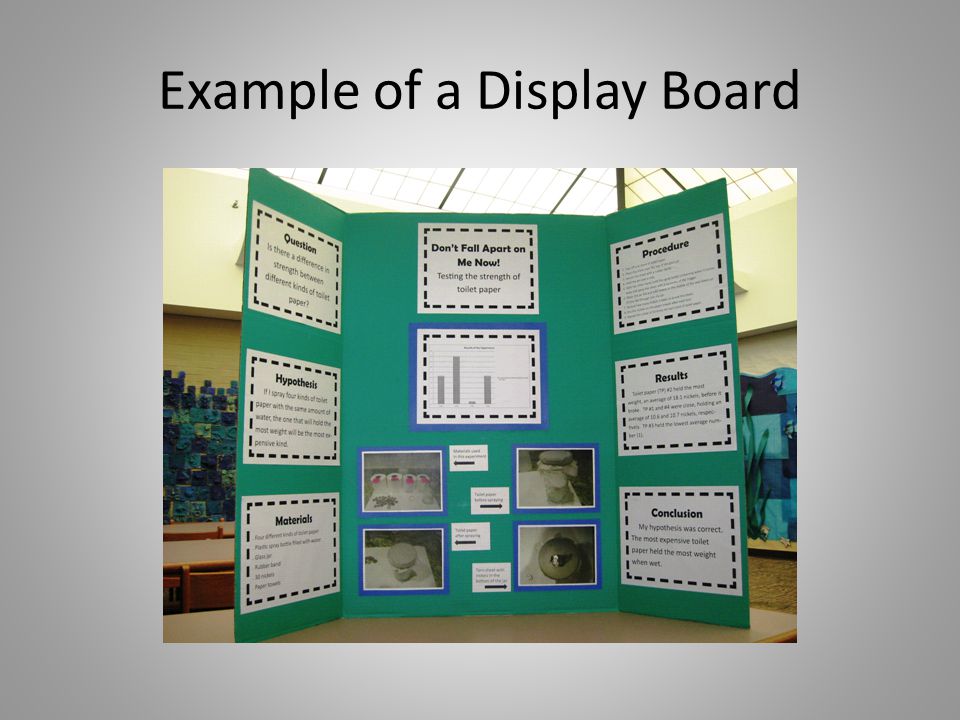 Science Fair 911 - Display Boards - Steve Spangler Science