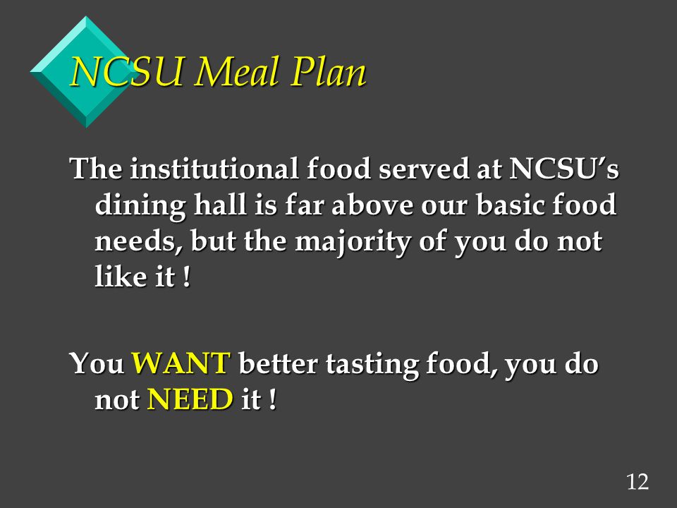 ncsu dining plan lovely 12 ncsu meal plan the institutional food served at ncsus dining hall is far above our concept of demand for goods and services ppt ncsu dining plan lovely 12 ncsu meal plan the institutional food served at ncsus dining hall is far above our concept of demand for goods and services ppt