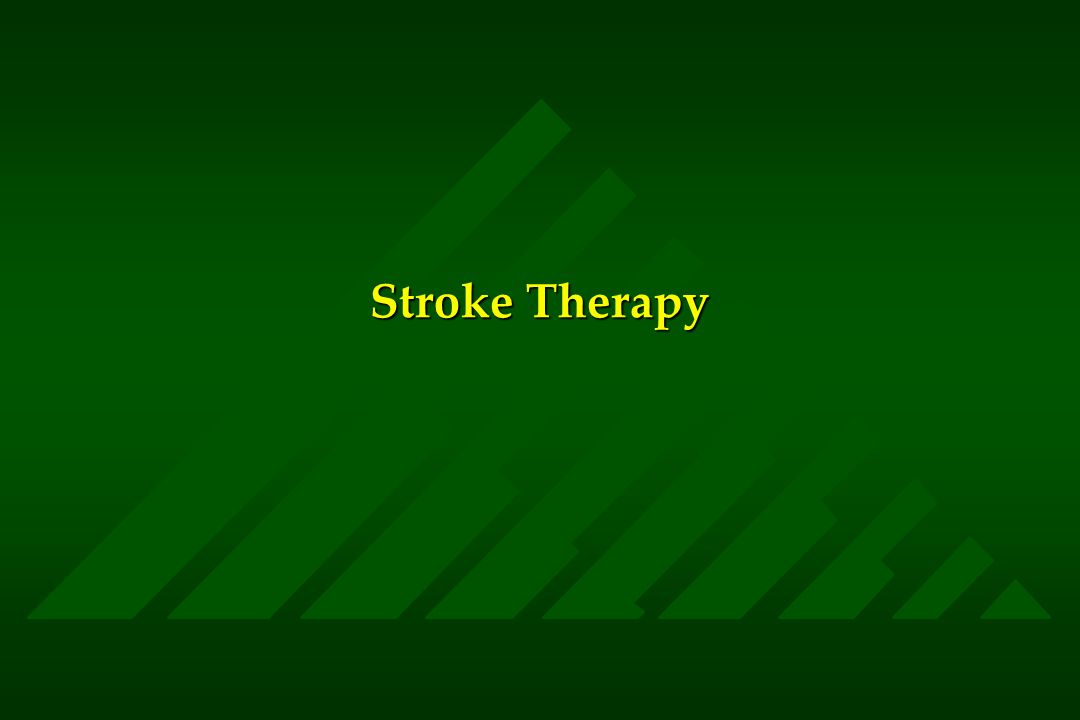 Stroke Therapy