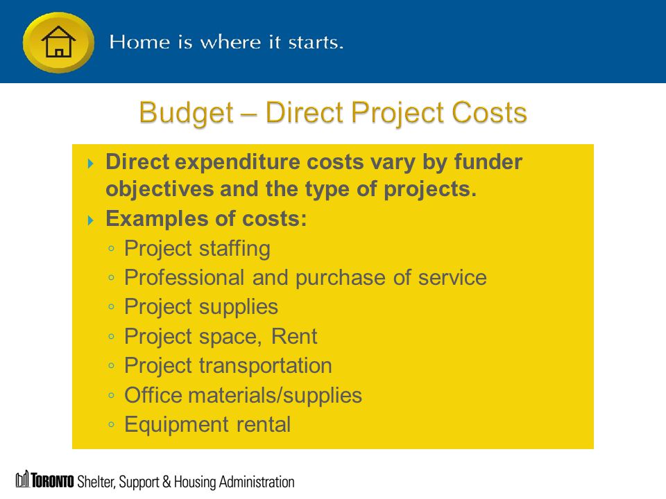  Direct expenditure costs vary by funder objectives and the type of projects.