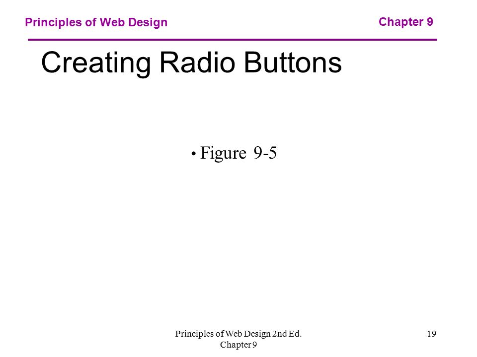 Principles of Web Design 2nd Ed.