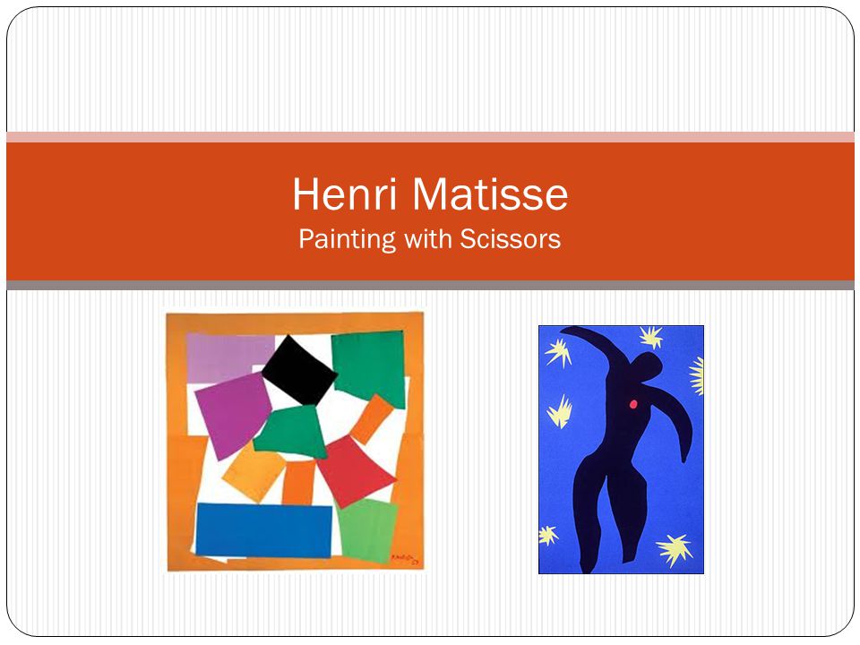 Henri Matisse Painting with Scissors