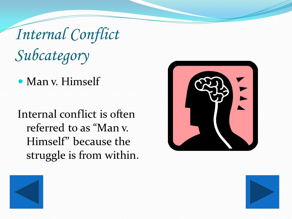 In Internal Conflict...