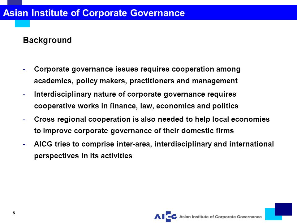 The 2006 Asian Roundtable In Corporate Governance Enforcement Revisited Boardroom Practices Session 5 Related Activities And Next Steps Asian Institute Ppt Download