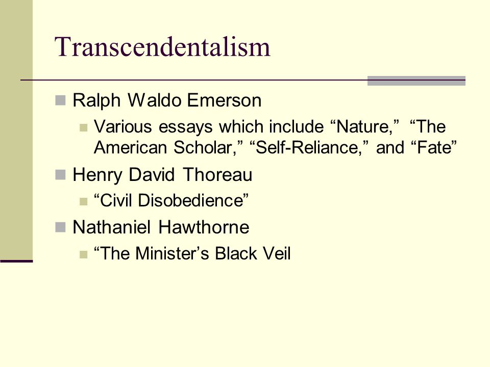 Research Paper Essay Transcendentalism Ralph Waldo Emerson Various Essays Which Include Nature The American Scholar Essay On Healthy Eating Habits also Health Education Essay American Humanities Final Exam Review Transcendentalism Ralph Waldo Essay Writing Paper