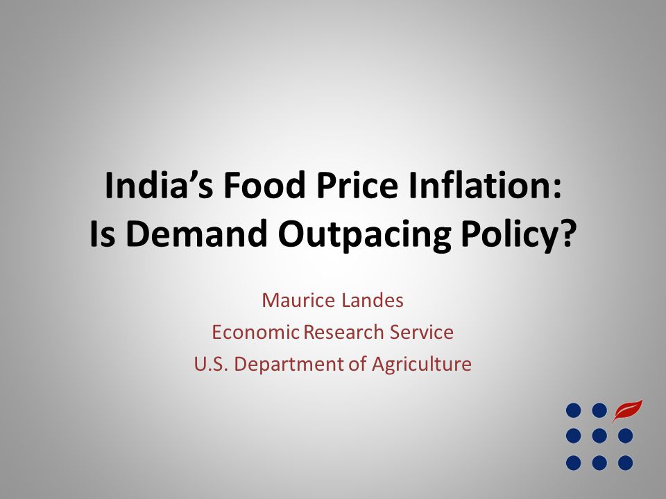 India’s Food Price Inflation: Is Demand Outpacing Policy.
