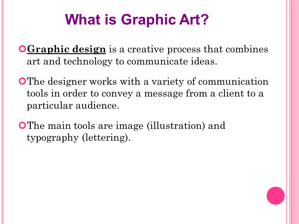 What is Graphic Art.