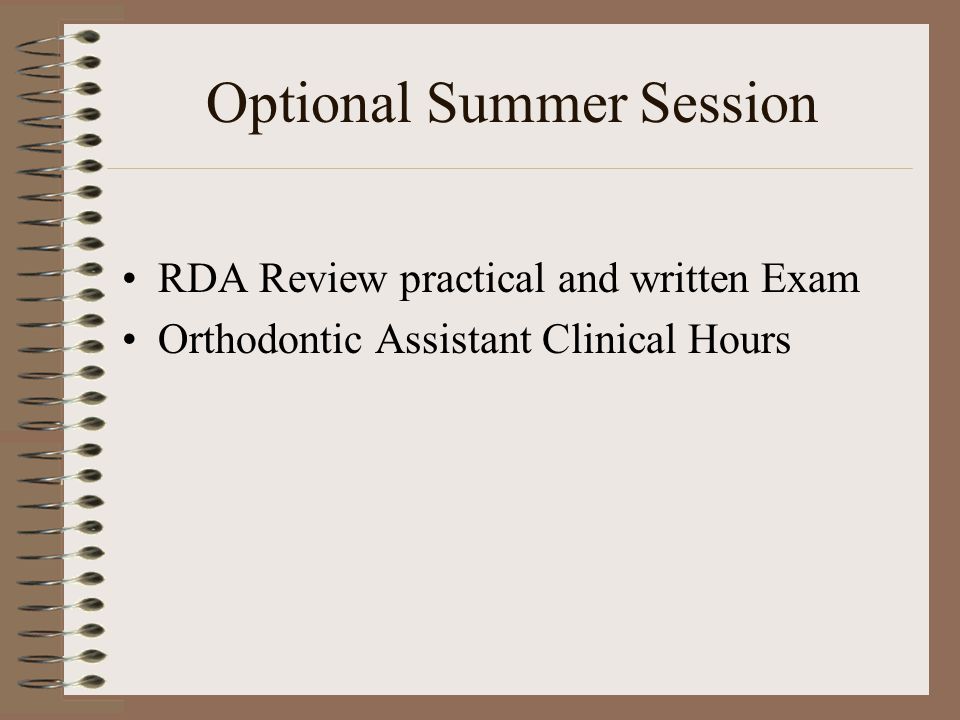 Dental Assisting Lori Gagliardi Program Director RDA CDA