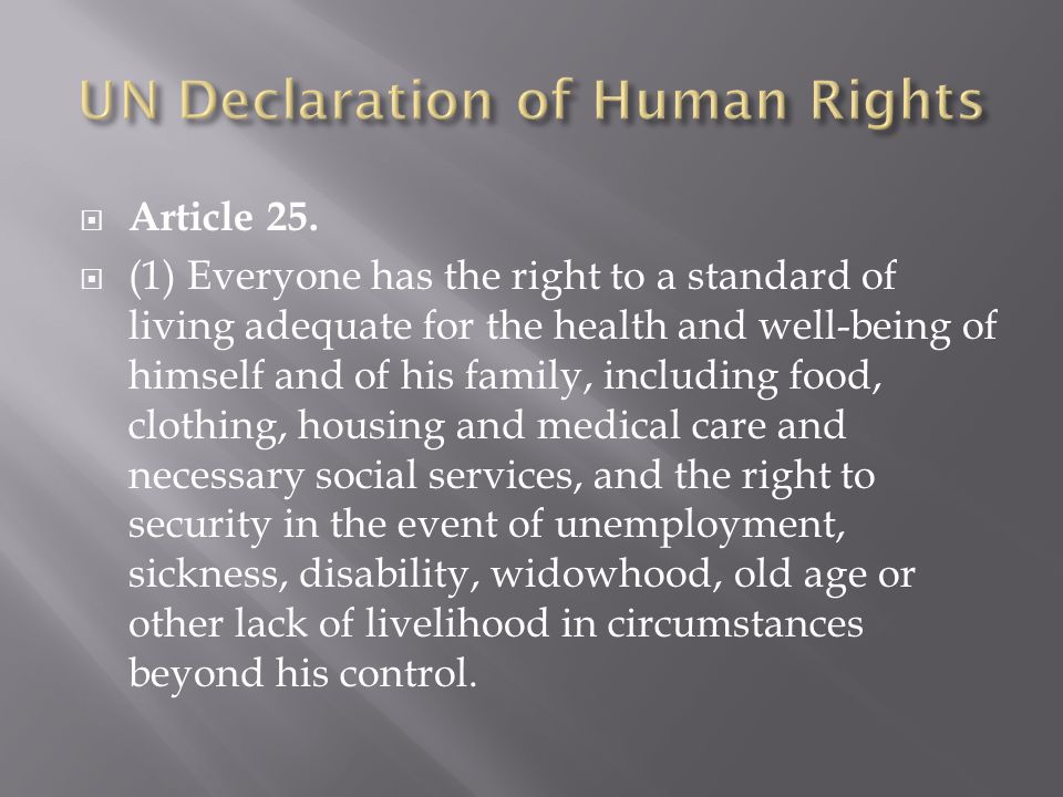  Article 25.